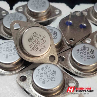 Sò công suất 2N3055 hàng xuất Malaysia chữ lì đẹp