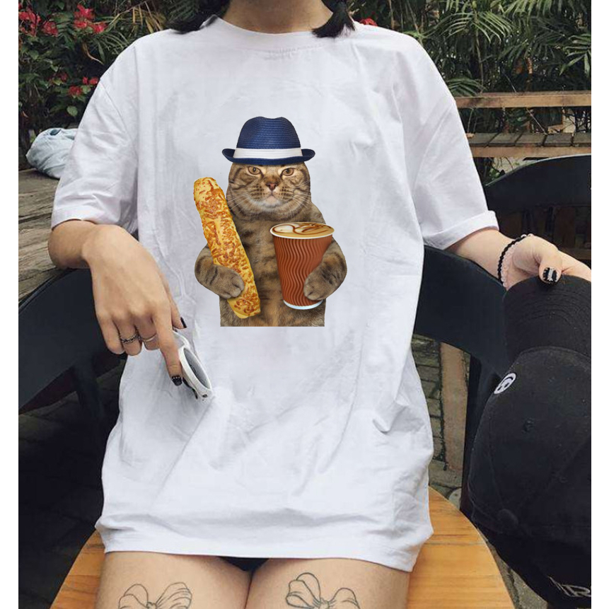 Áo Thun Mèo Meme - Meme Cats Funny Unisex Nam Nữ Trẻ Em
