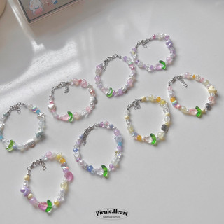 | Picnic Heart | TULIP BRACELETS 2 ( vòng tay tulip ver 2 )