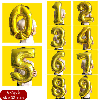 Bóng số khổng lồ 32inch
