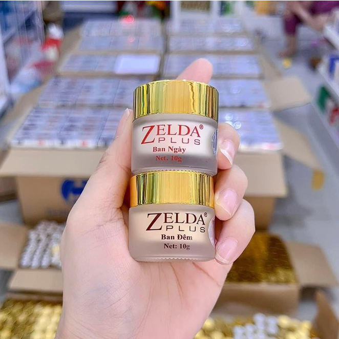 Combo Kem Face Zelda Plus Ngày Đêm Mini Chính Hãng