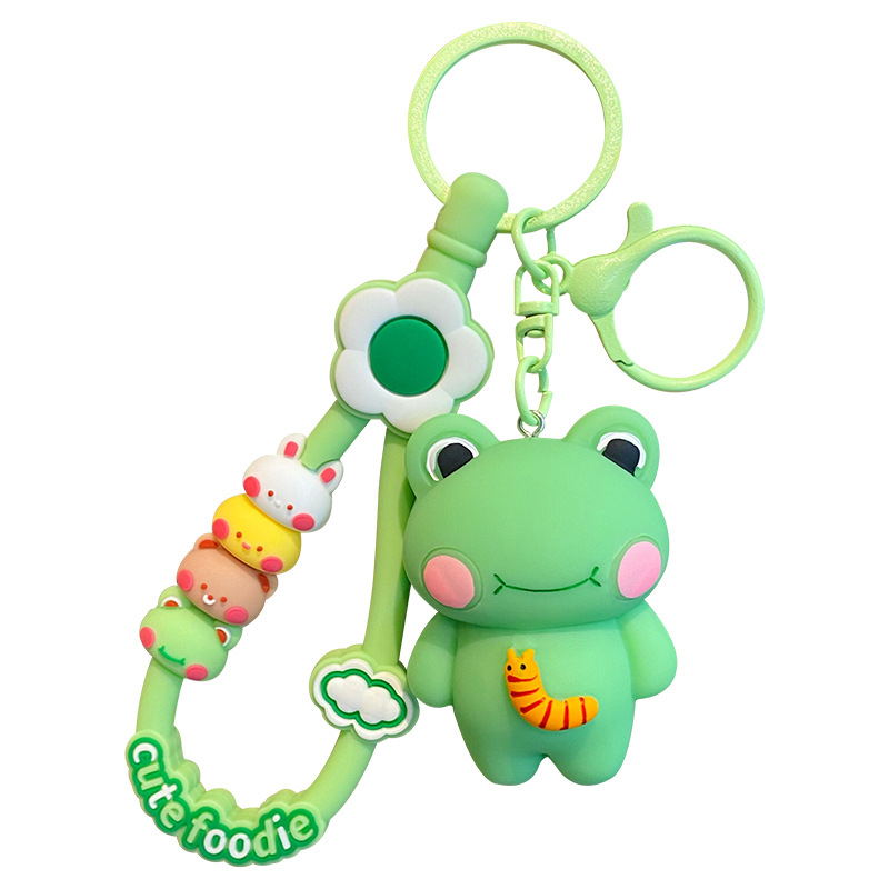 Móc khóa hình gấu đáng yêu hot trend 2023,móc chìa khóa nhiều màu sắc phong cách Hàn Quốc