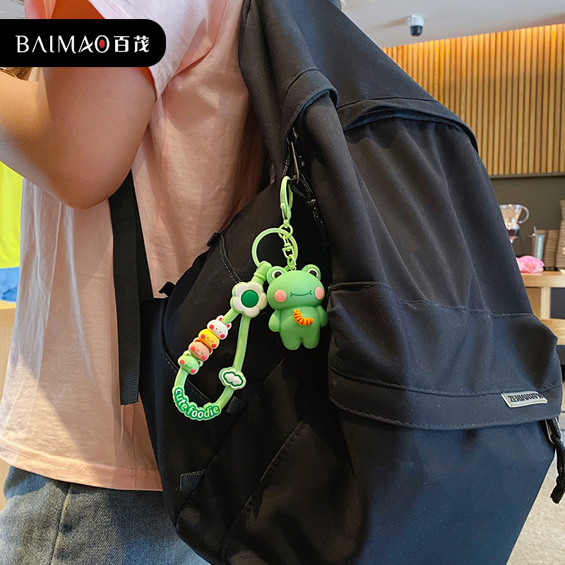 Móc khóa hình gấu đáng yêu hot trend 2023,móc chìa khóa nhiều màu sắc phong cách Hàn Quốc