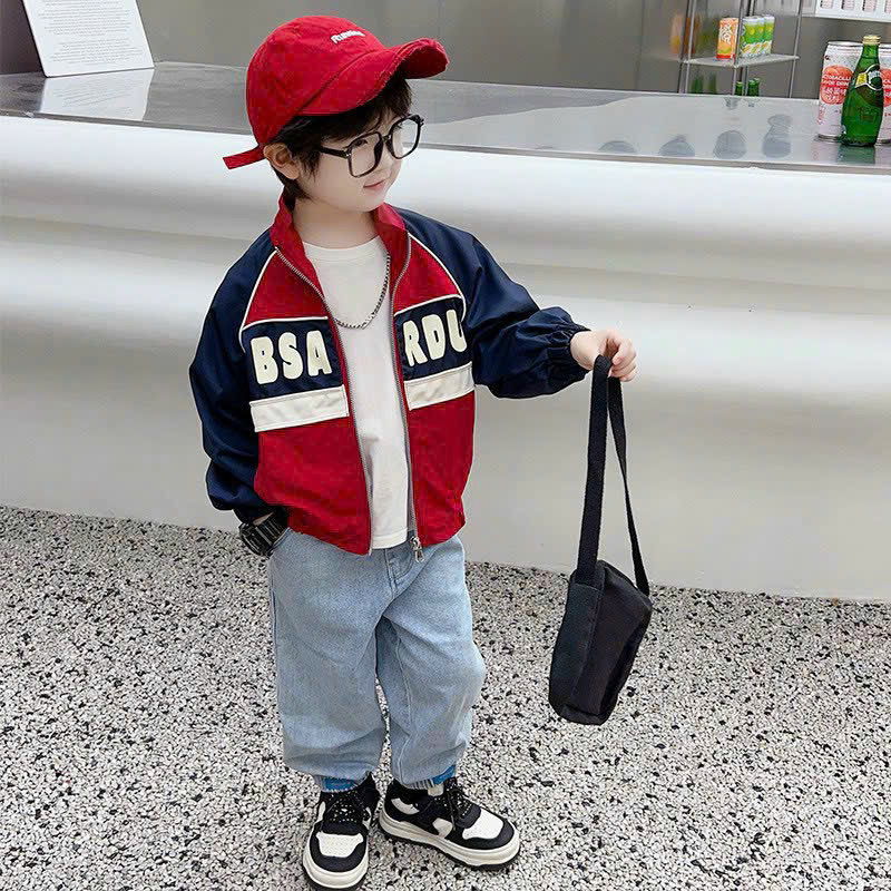 Áo khoác gió 2 lớp cho bé trai bé gái CHỐNG NƯỚC mẫu mới 2023