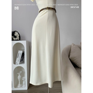 đầm len midi kèm belt
