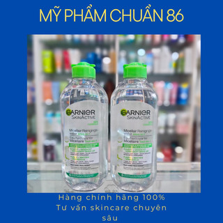 Tẩy trang garnier dành cho da hỗn hợp và da nhạy cảm (xanh lá)