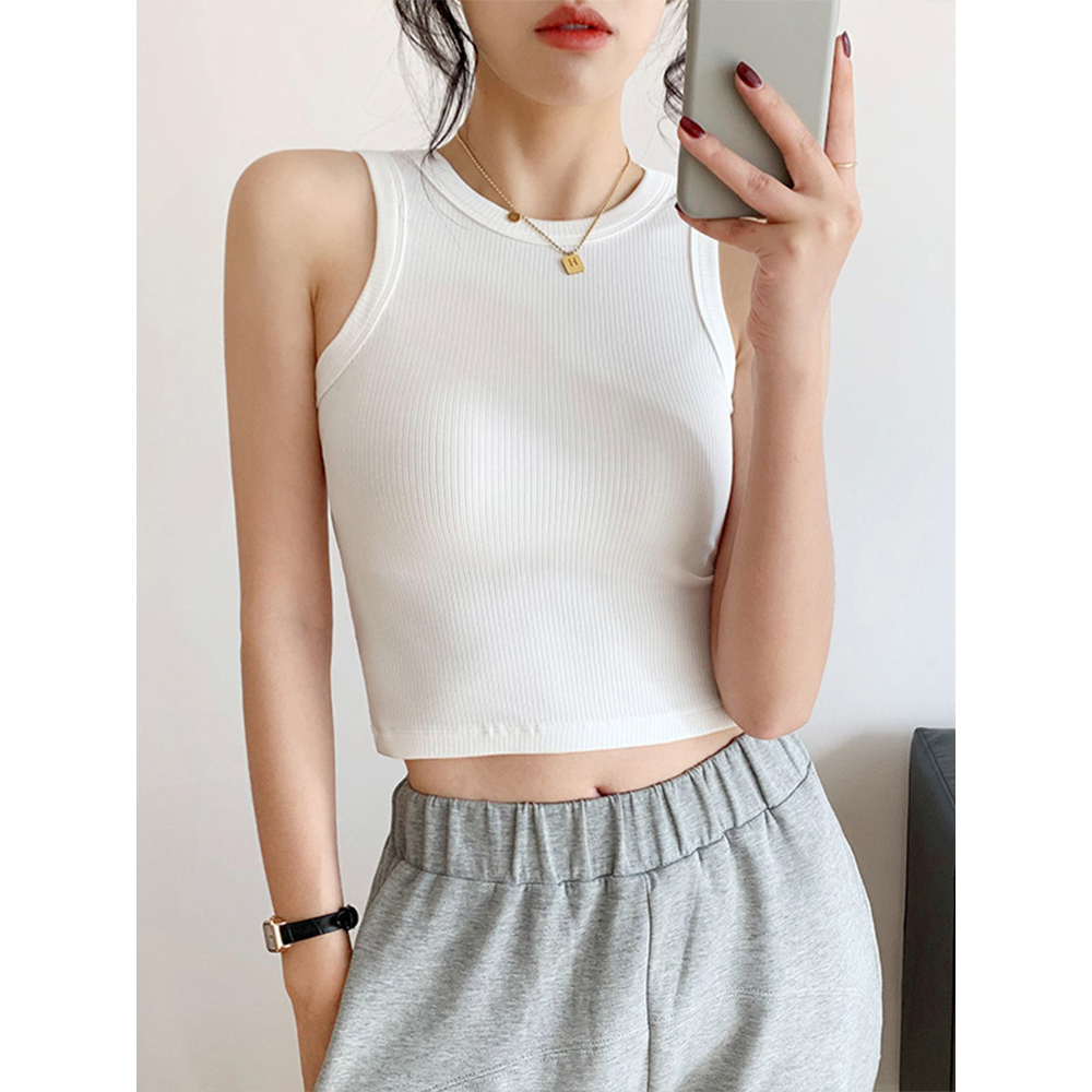 Áo Croptop Ba Lỗ Chất Vải Thun Borip Dày Dặn Thoáng Mát Thấm Hút Mồ Hôi | BigBuy360 - bigbuy360.vn