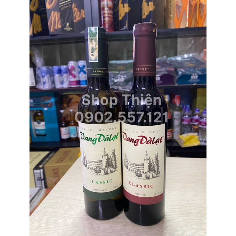 Vang Đà Lạt Classic 12 375ml- Chai Nhỏ