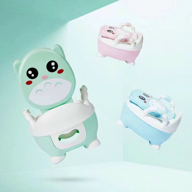 Bô vệ sinh trẻ em cho bé từ 6 tháng đến 5 tuổi chống trơn trượt có chỗ dựa và khay tiện dụng