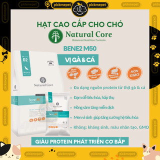 Natural core m50 - hạt cho chó mọi lứa tuổi hữu cơ vị gà & cá