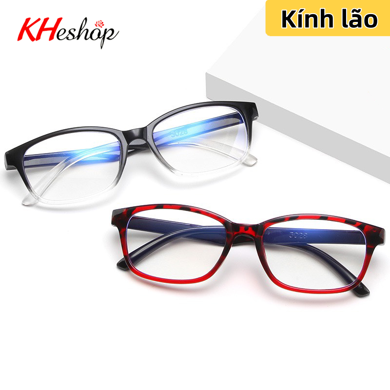Kính lão form vừa đủ màu , độ viễn chuẩn xác đọc báo xem điện thoại rõ nét mã Y3028L