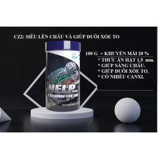 Thức ăn tăng châu cho cá la hán cz2 Thái Lan size s