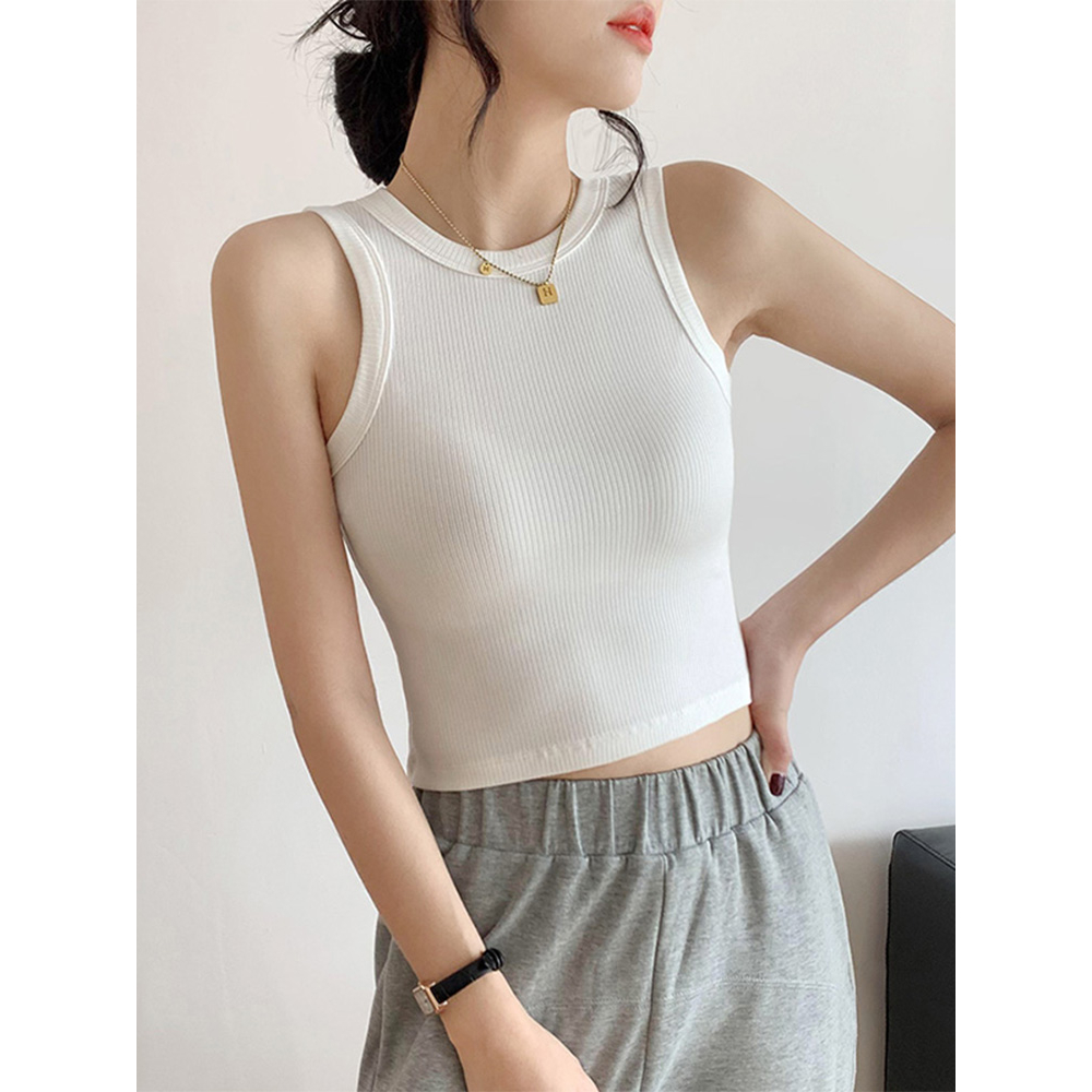 Áo Croptop Ba Lỗ Chất Vải Thun Borip Dày Dặn Thoáng Mát Thấm Hút Mồ Hôi | BigBuy360 - bigbuy360.vn