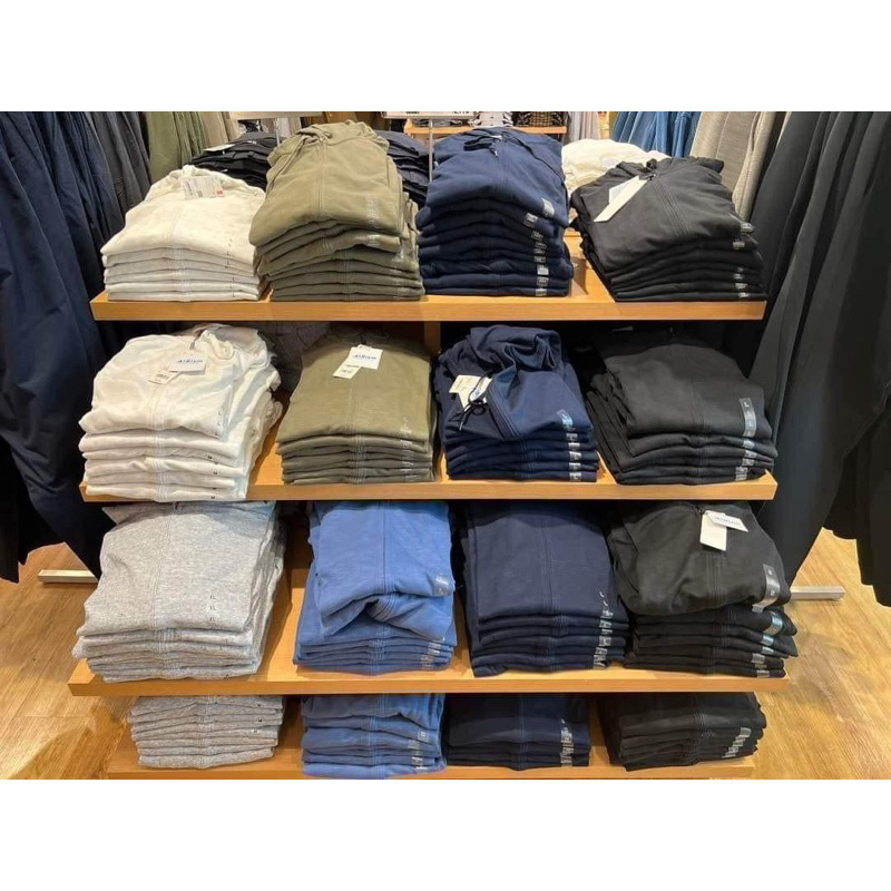 Áo chống nắng nam 2 lớp Airism dư xịn bao check, 50-90kg