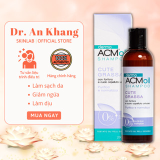 Dầu gội Dermo ACM Oil Cute Grassa dành cho da đầu nhờn 200ml - Dr. An Khang