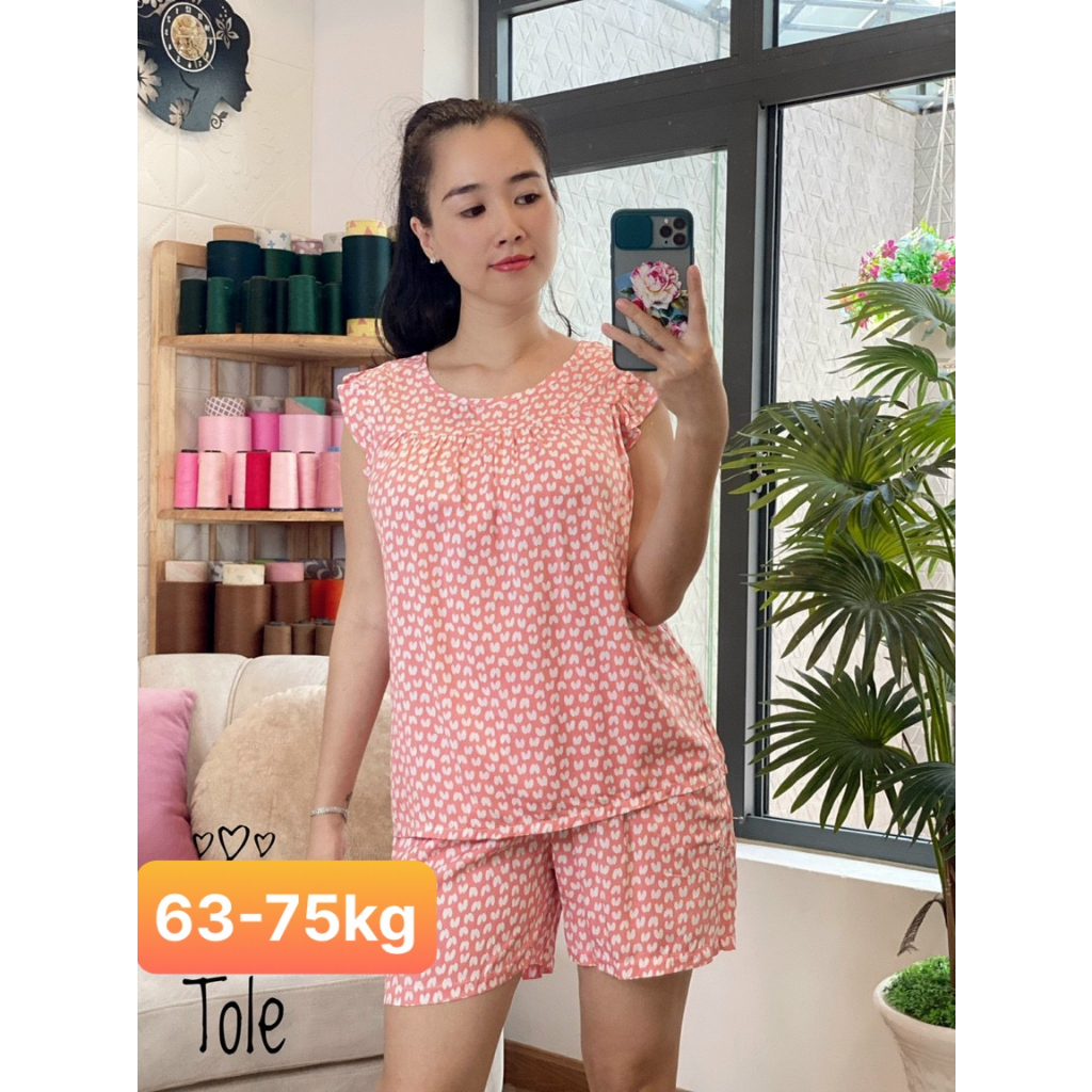 Đồ bộ bigsize đùi tole/đũi/linen TNQN. hongduyen_2188.
