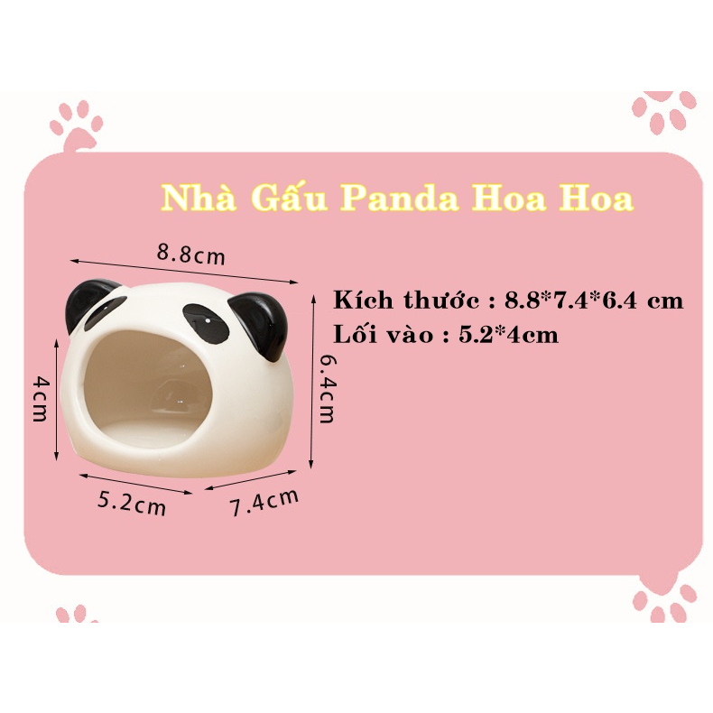Nhà ngủ sứ cho Hamster