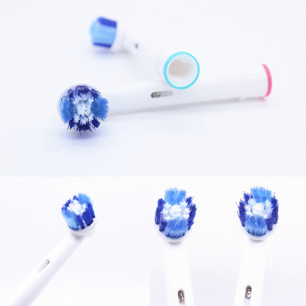 Set bộ 4 đầu bàn chải đánh răng điện  Precision Clean Minh House cho máy Oral B, SB-20A