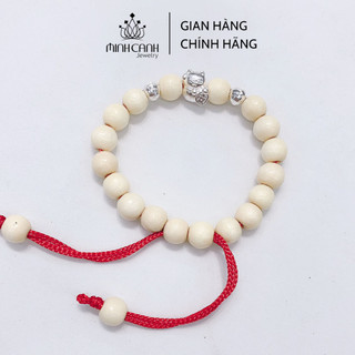 Vòng Dâu Tằm Mix Charm Mèo Cho Bé - Minh Canh Jewelry