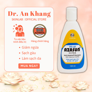 Dầu gội đầu dành cho da đầu nhiều gàu Azasun Extra 120ml - Dr. An Khang