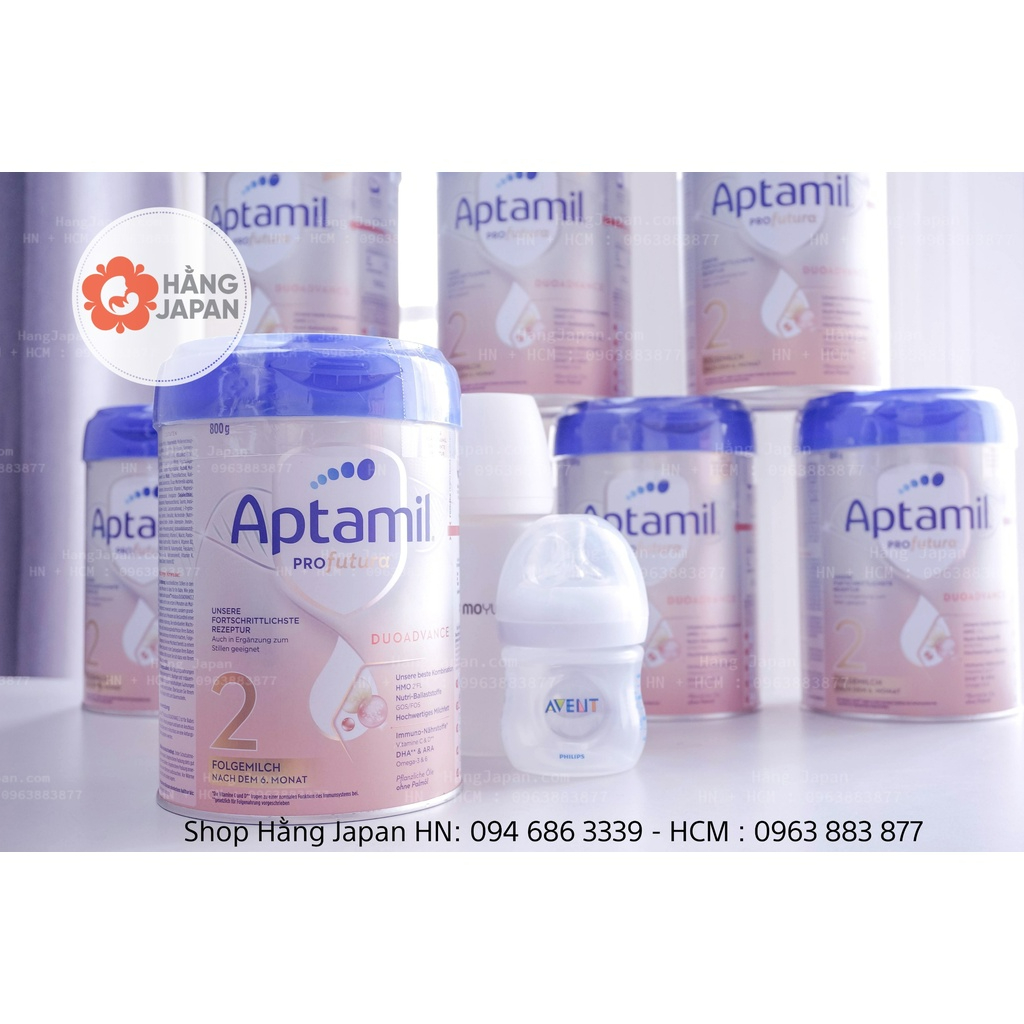 Sữa công thức Aptamil Profutura Bạc Đức 800g đủ số 1, số 2, pre date mới