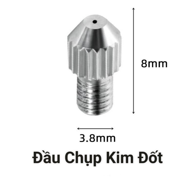 Đầu Kim Đốt Nốt Ruồi , Đầu Chụp Kim Đốt Dành Cho Máy 5in1 , Máy Đốt Mini Siêu Rẻ
