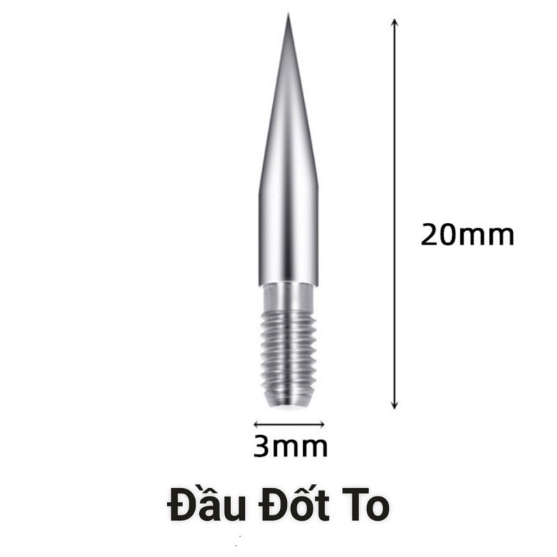 Đầu Kim Đốt Nốt Ruồi , Đầu Chụp Kim Đốt Dành Cho Máy 5in1 , Máy Đốt Mini Siêu Rẻ