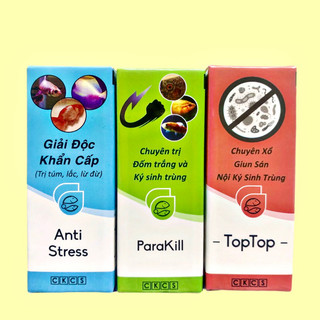 Anti stress - parakill - toptop - dưỡng cá khoẻ mạnh