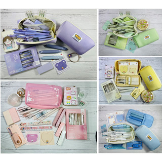 Đồ dùng học tập màu pastel dễ thương, đồ dùng học tập xinh xắn, đồ dùng học tập cấp 2, đồ dùng học tập cấp 3