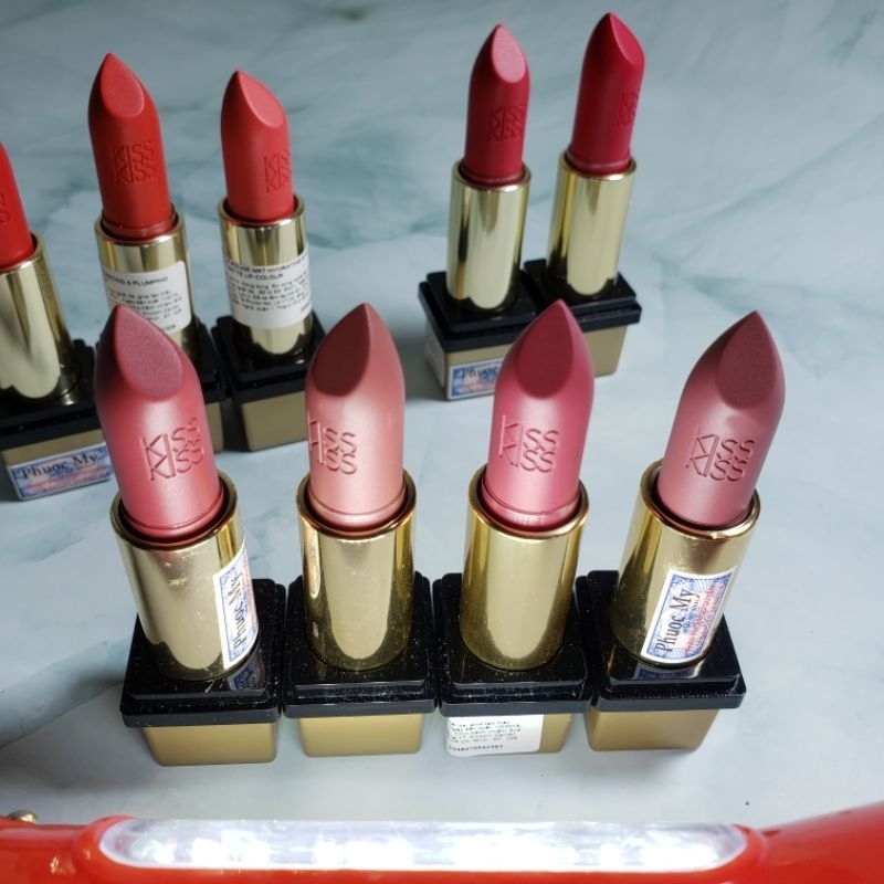 Son Tester Guerlain Rouge và Kiss Kiss Fullsize - M.A.Y 's Closet