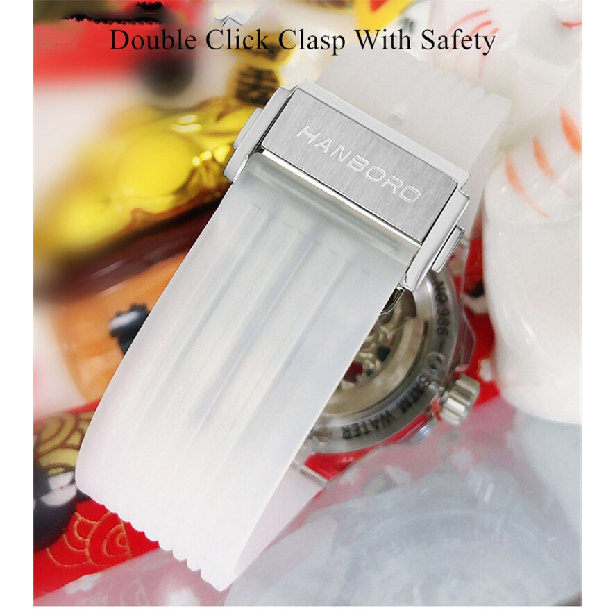 Đồng Hồ Nam Nữ Unisex Hanboro Automatic HBR 986 , Size 42mm fullbox
