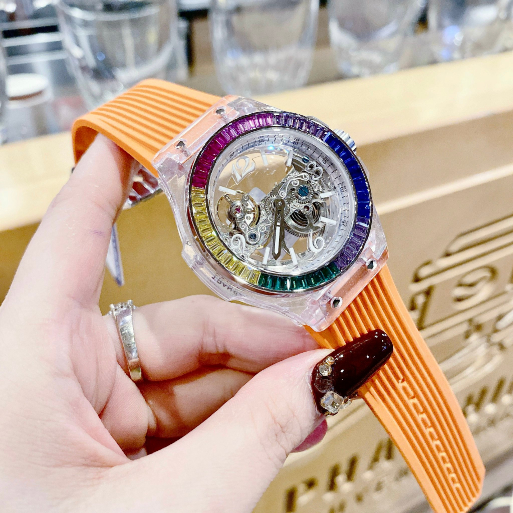 Đồng Hồ Nam Nữ Unisex Hanboro Automatic HBR 986 , Size 42mm fullbox