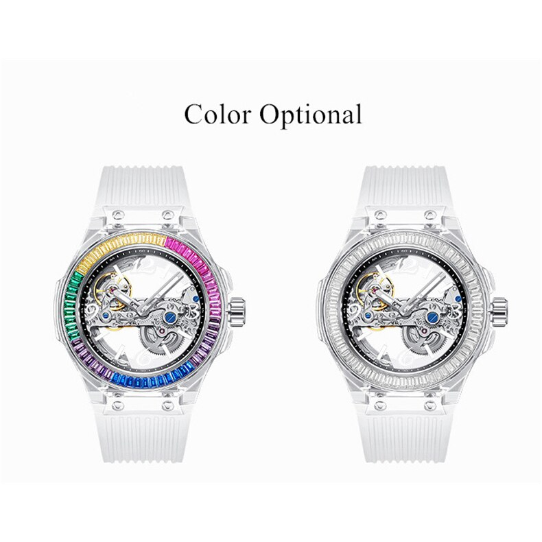 Đồng Hồ Nam Nữ Unisex Hanboro Automatic HBR 986 , Size 42mm fullbox