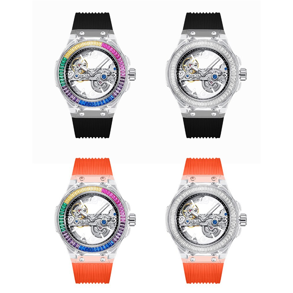 Đồng Hồ Nam Nữ Unisex Hanboro Automatic HBR 986 , Size 42mm fullbox