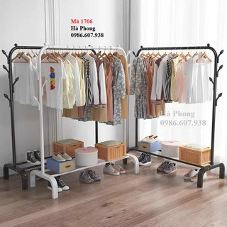 Kệ Treo Quần Áo , Giá Treo Quần Áo Đa Dạng Mẫu Mã Kích Thước Màu Sắc, Thép Carbon SơnTĩnh Điện,  Kệ Treo Quần Áo Đa Năng