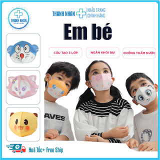 Khẩu trang trẻ em từ 5-10 tuổi,kf94 trẻ em,kingkua trẻ em,khẩu trang n95 trẻ em,khẩu trang 3d trẻ em.
