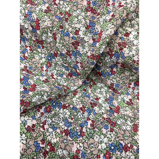 Vải voan chiffon hoa cúc nhí MS7609