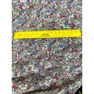 Vải voan chiffon hoa cúc nhí MS7609