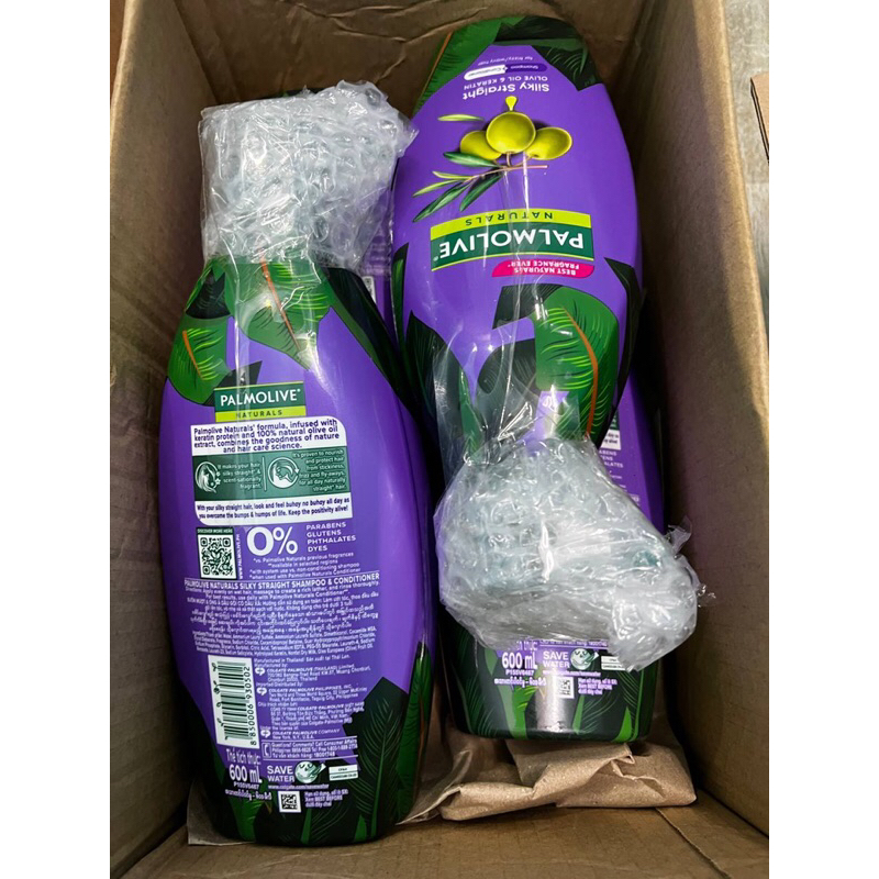 🎁 Dầu gội Palmolive Naturals chiết xuất thiên nhiên Suôn Mượt Óng ả 600ml - MÀU TÍM 🎁