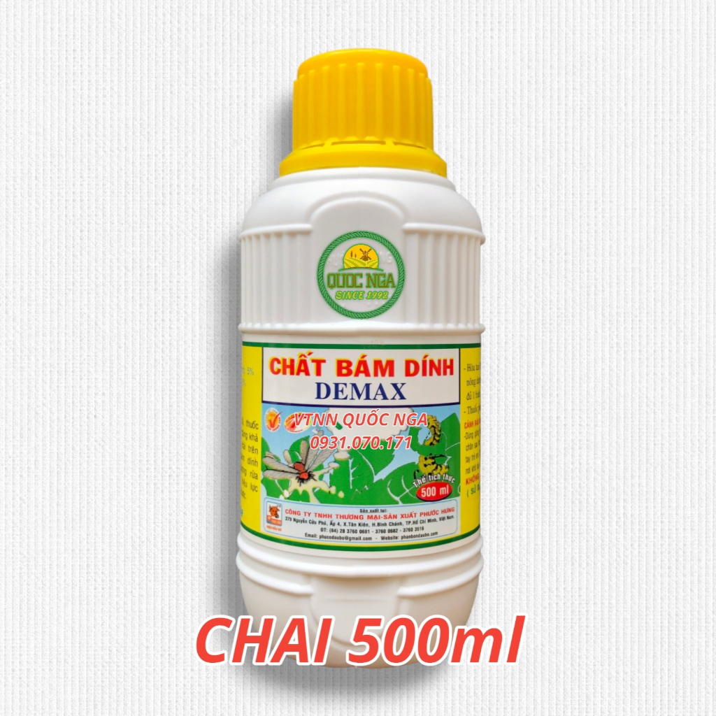 CHẤT BÁM DÍNH DEMAX - LOANG TRẢI RỘNG, THẤM SÂU NHANH, MAU KHÔ