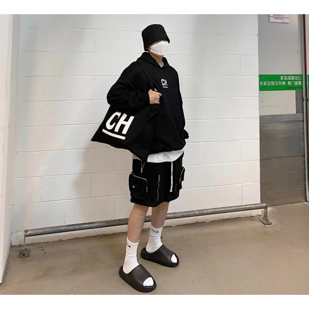 Chính Hãng Dép bánh mì nam nữ Yezzy bản vân nhám cao cấp 2023