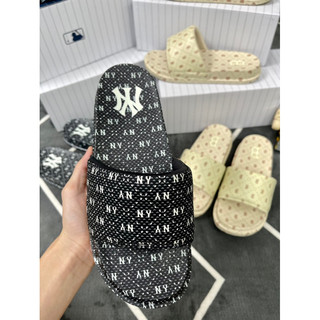 (Híu)Dép MLB MONOGRAM 2023 phân khúc cao cấp (full box)