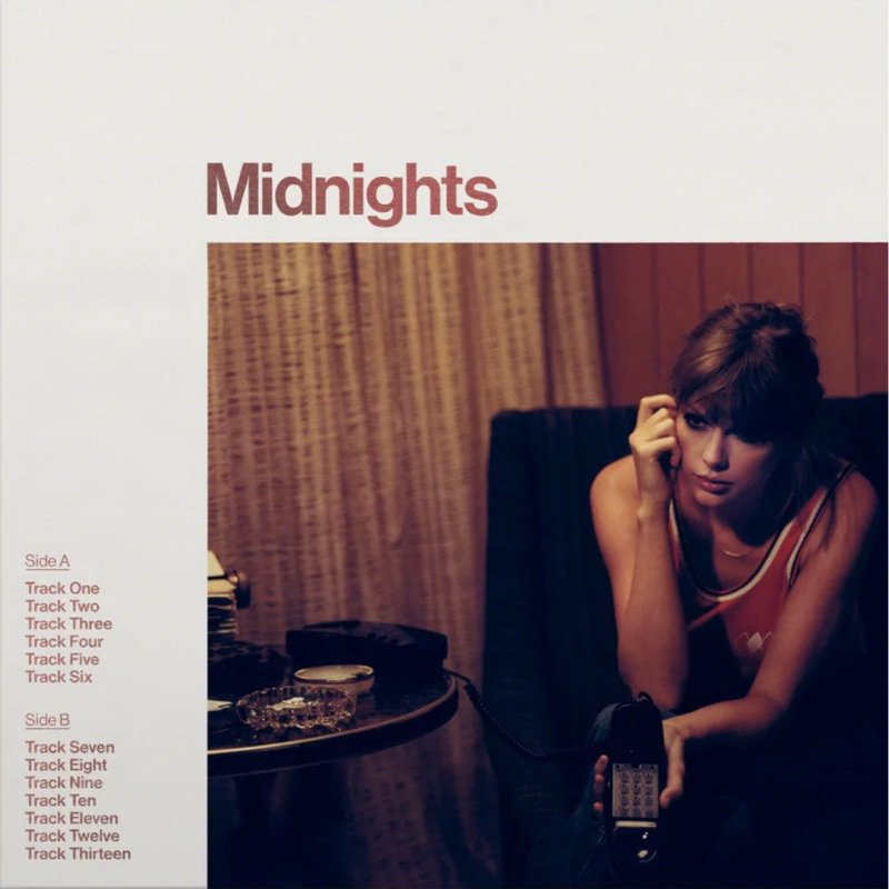 Khung ảnh Album Taylor Swift Midnights Signed