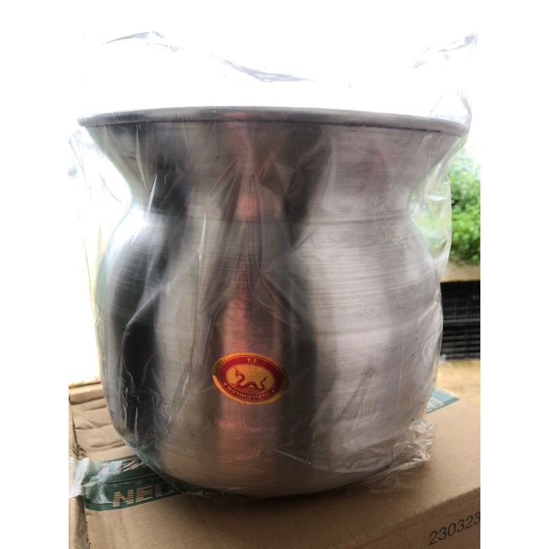 Nồi hông xôi Thái Lan nhôm xịn có ấn chìm dưới đáy nồi size 24