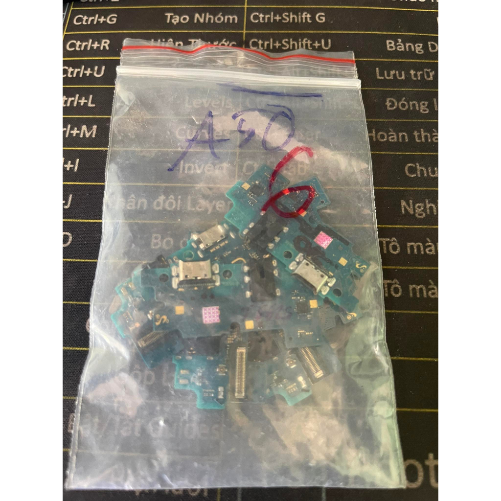 Cụm sạc zin samsung a50 a505