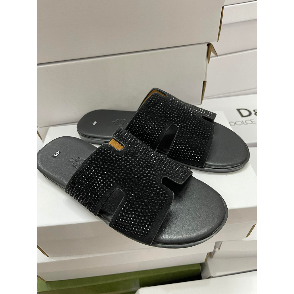 Dép HM Đính Đá , Hàng Đẹp Cao Cấp