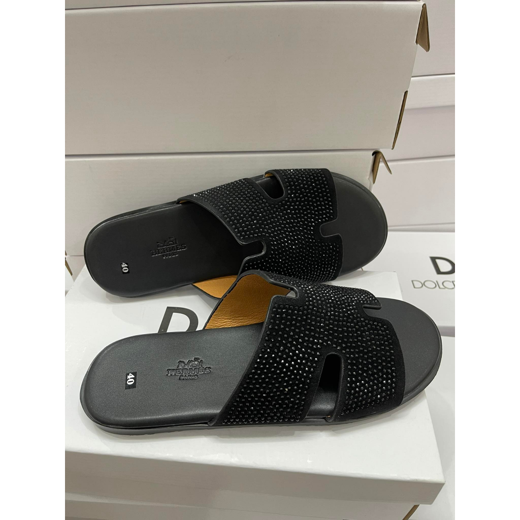 Dép HM Đính Đá , Hàng Đẹp Cao Cấp