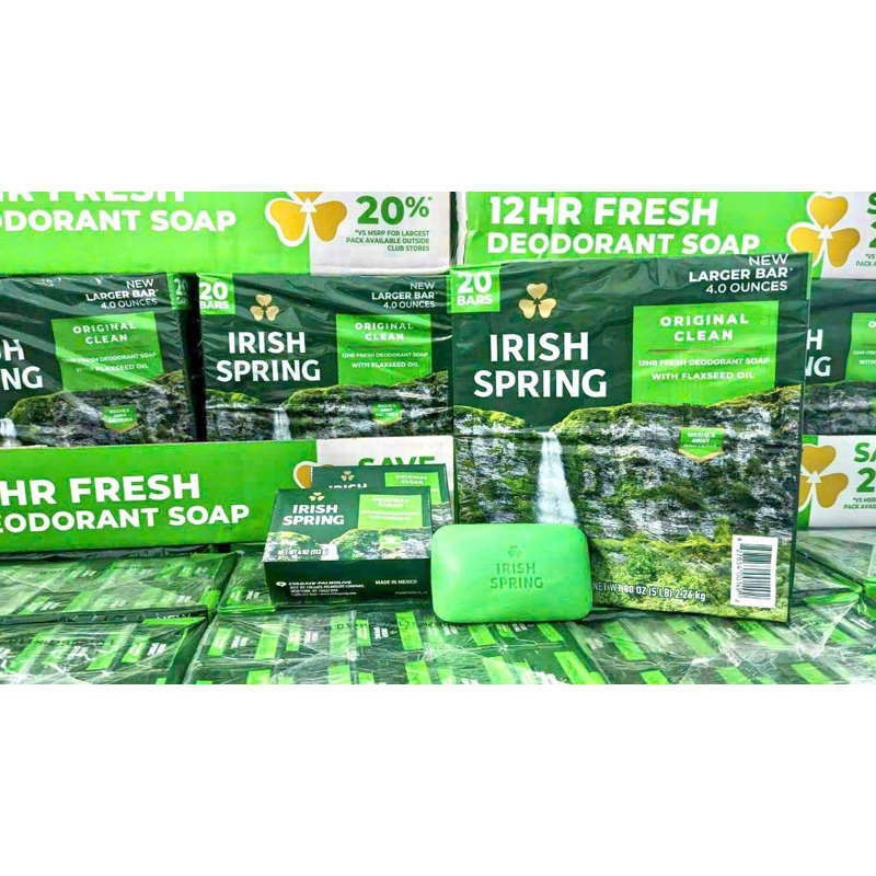 Xà bông cục Irish Spring 113gram
