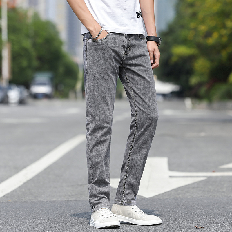 Quần Jeans nam REDTIMISM dáng basic Slim Co Giãn Tốt, Không Bai Xù, Bền Màu, Phom Trẻ Trung