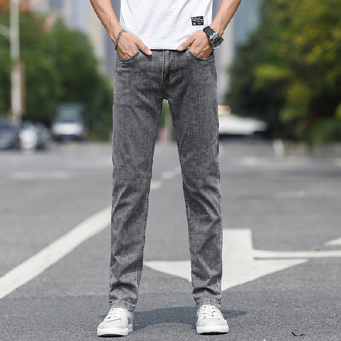 Quần Jeans nam REDTIMISM dáng basic Slim Co Giãn Tốt, Không Bai Xù, Bền Màu, Phom Trẻ Trung